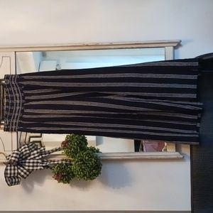 Stunning! REWASH Brand ⚜️Stripe Wide Leg Pallazo Pants  L *New*